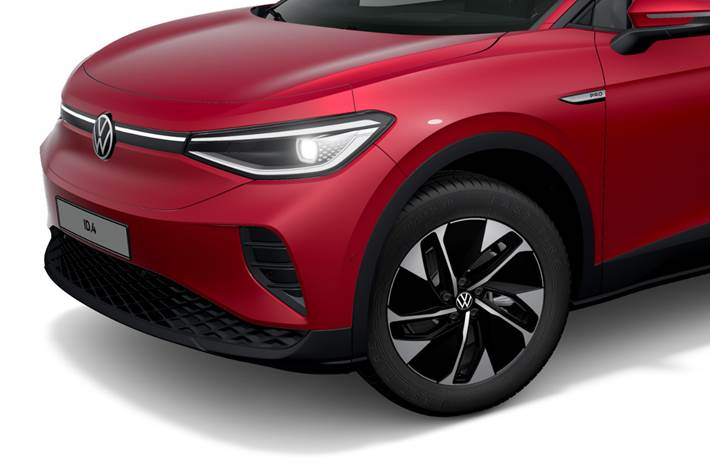 Rød VW ID.4 fra 2022