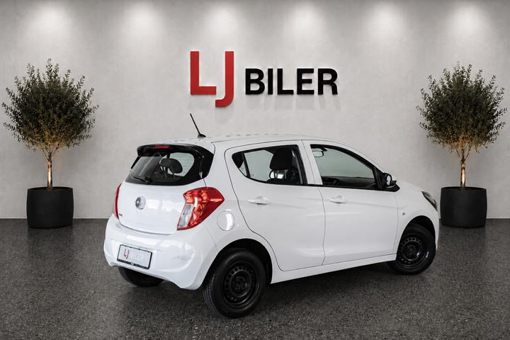 Hvid Opel Karl fra 2016
