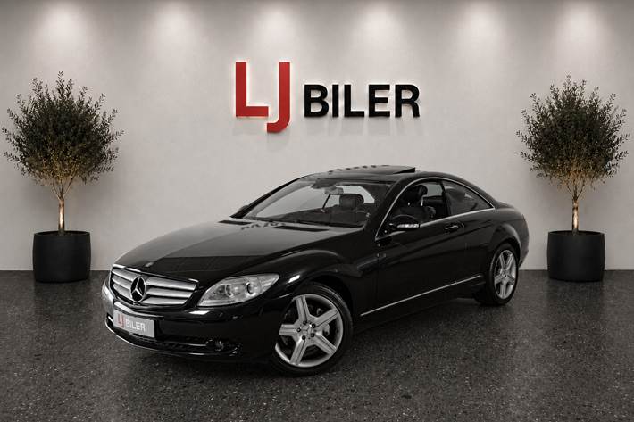 Sort Mercedes CL500 fra 2008