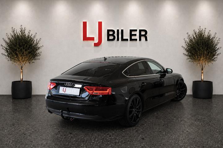 Sort Audi A5 fra 2013