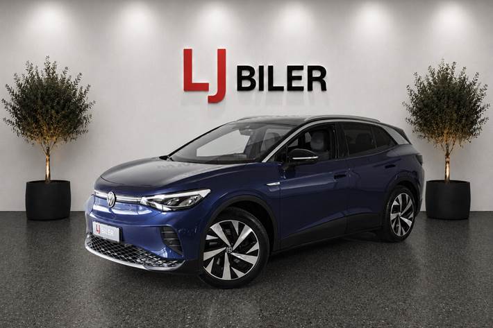Sort VW ID.4 fra 2021 set udefra