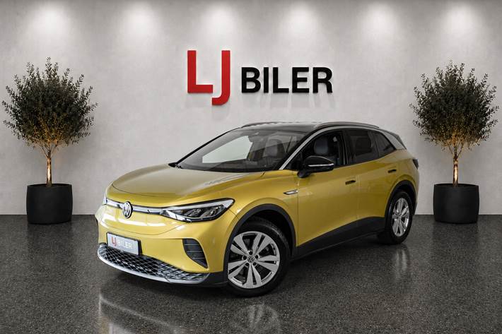 Sort VW ID.4 fra 2021 set udefra