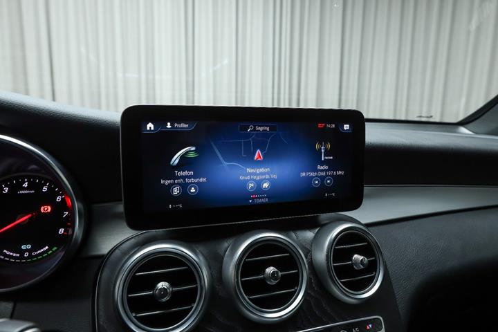 Sort Mercedes GLC300 e fra 2021