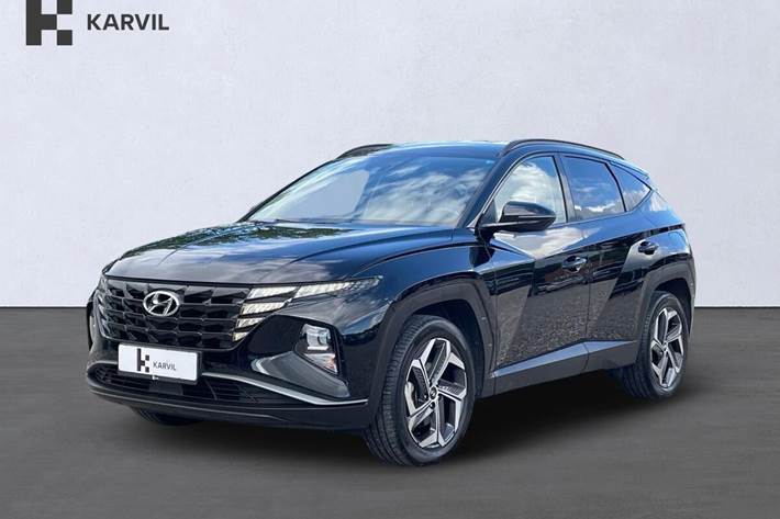 Sort Hyundai Tucson fra 2023 set udefra