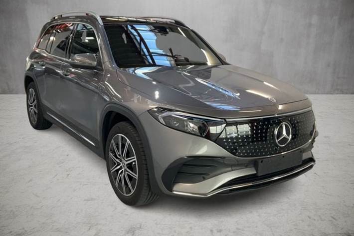 Grå Mercedes EQB250+ fra 2024