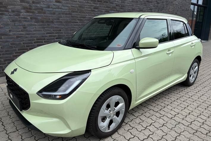Gul Suzuki Swift fra 2025