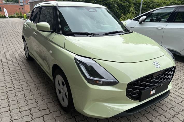 Gul Suzuki Swift fra 2025
