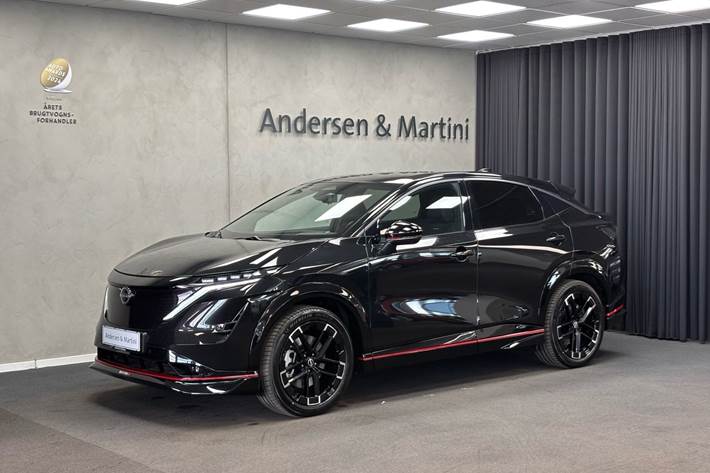 Sort Nissan Ariya fra 2026