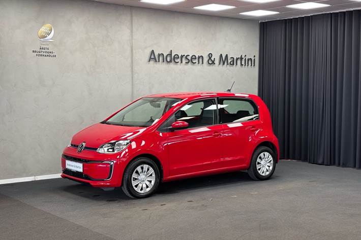 Rød VW e-up fra 2021