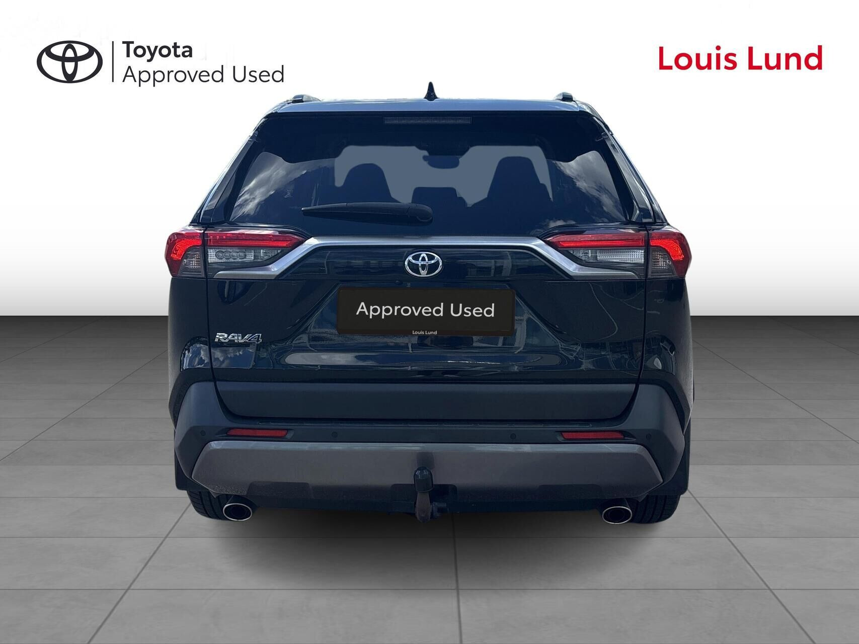 Sort Toyota RAV4 fra 2019