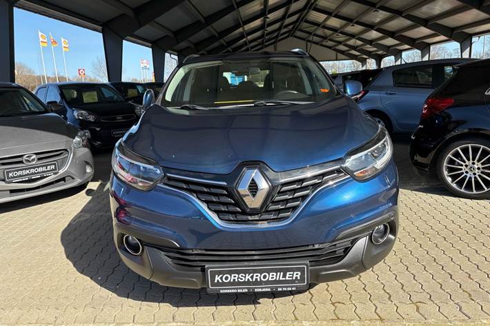 Blå Renault Kadjar fra 2016