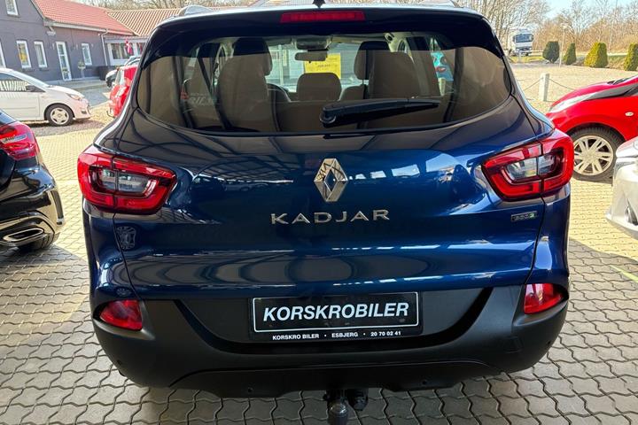 Blå Renault Kadjar fra 2016