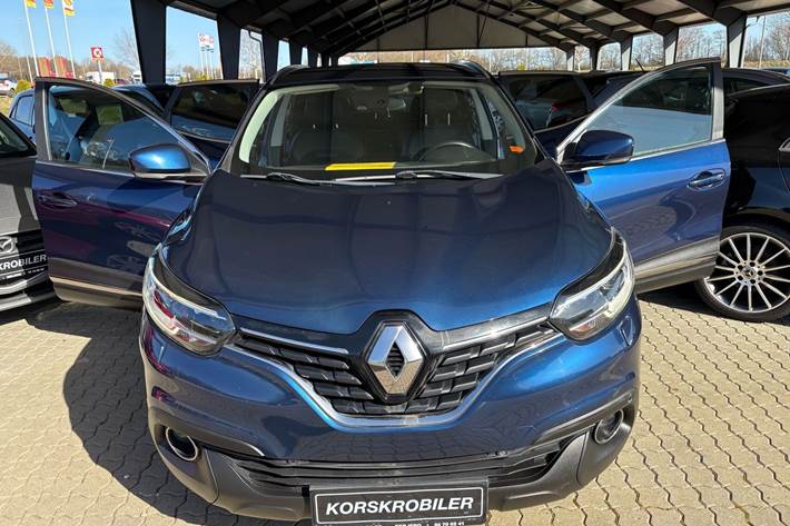 Blå Renault Kadjar fra 2016