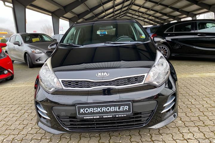Sort Kia Rio fra 2015