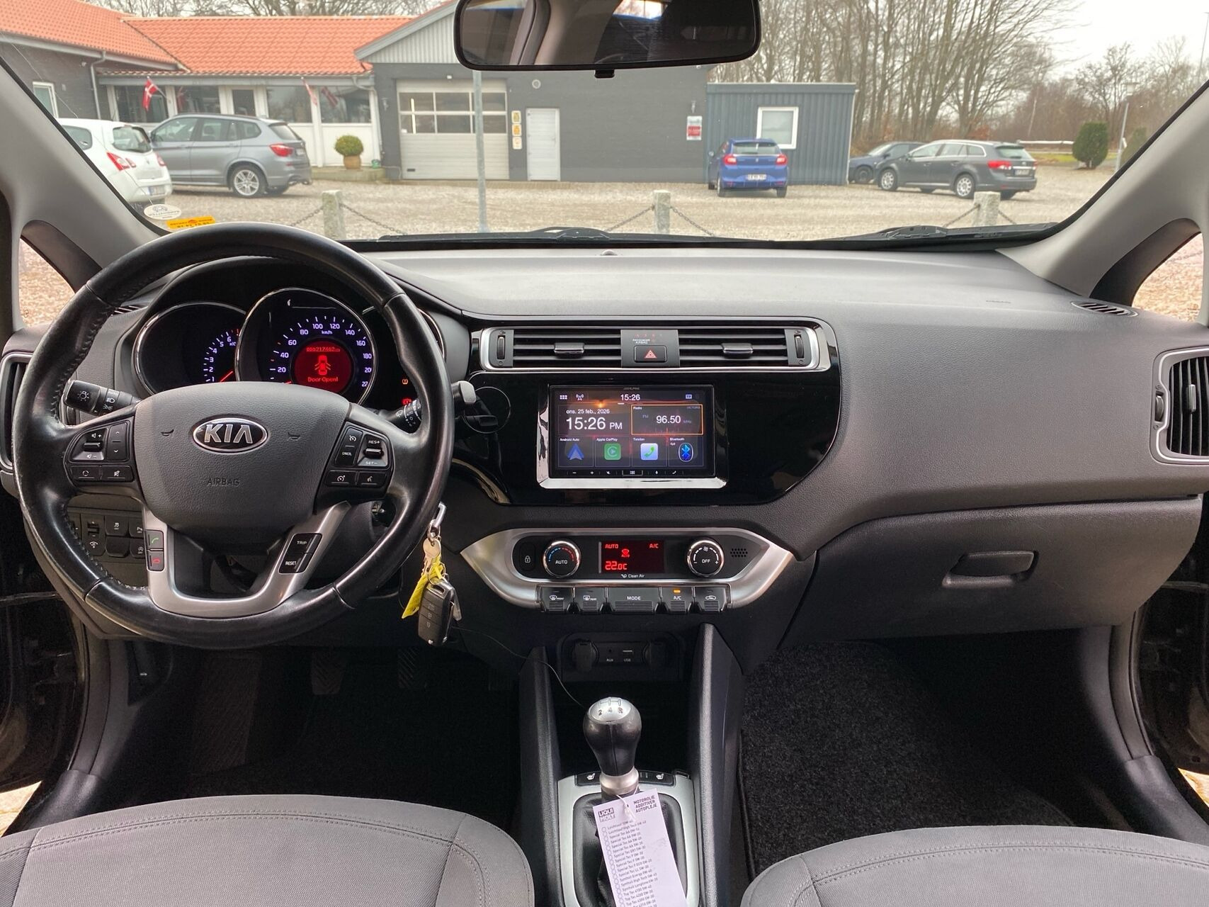 Sort Kia Rio fra 2015