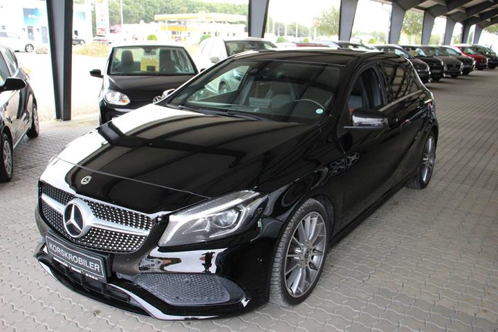 Sort Mercedes A200 d fra 2018