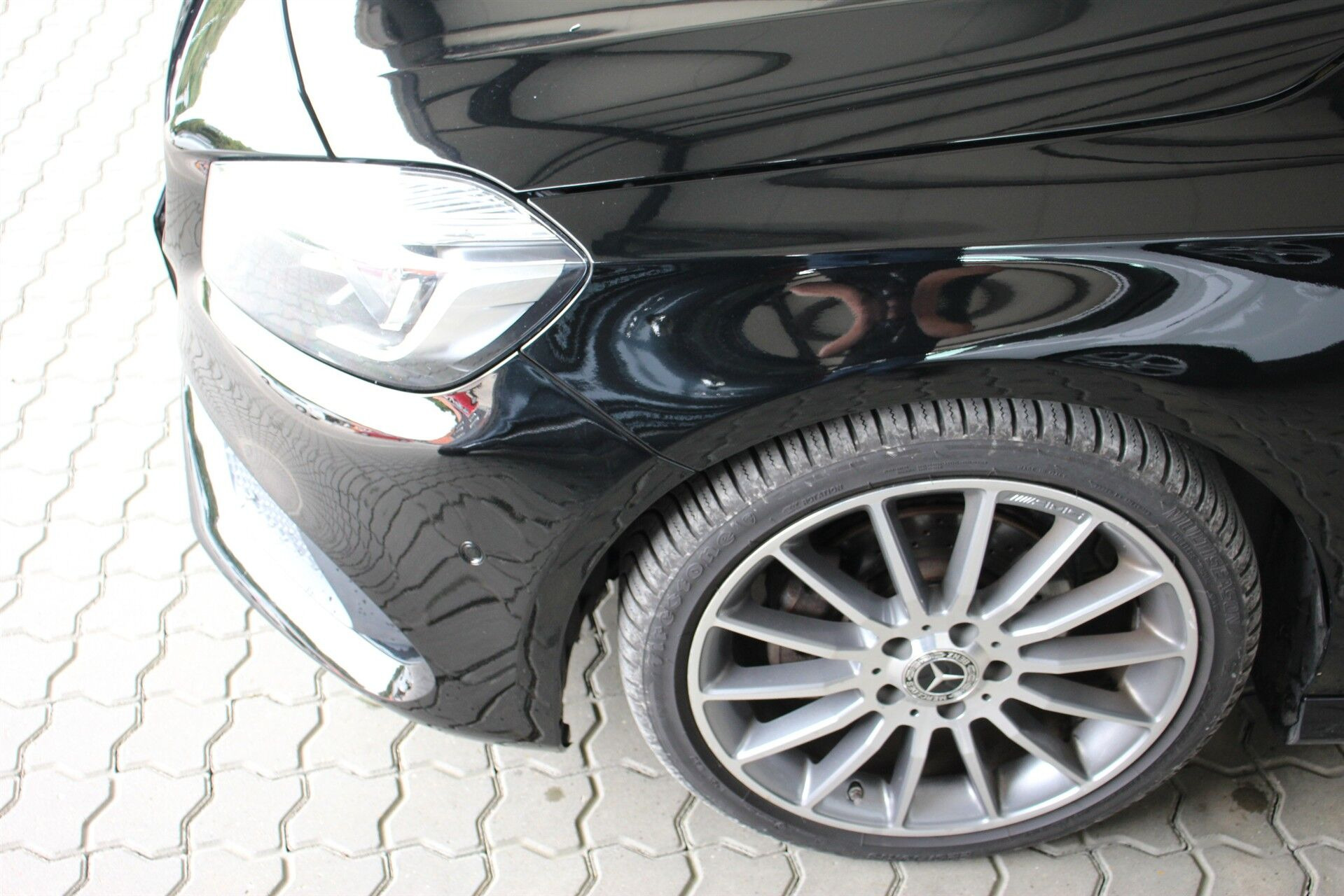 Sort Mercedes A200 d fra 2018