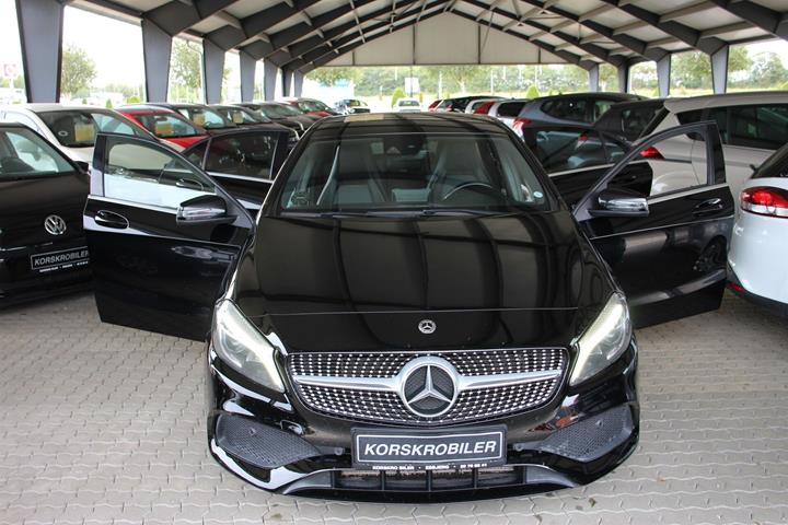 Sort Mercedes A200 d fra 2018