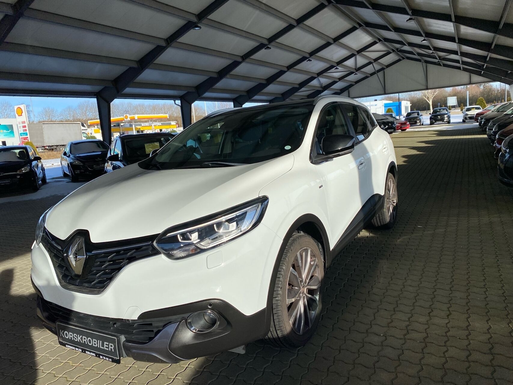 Hvid Renault Kadjar fra 2018