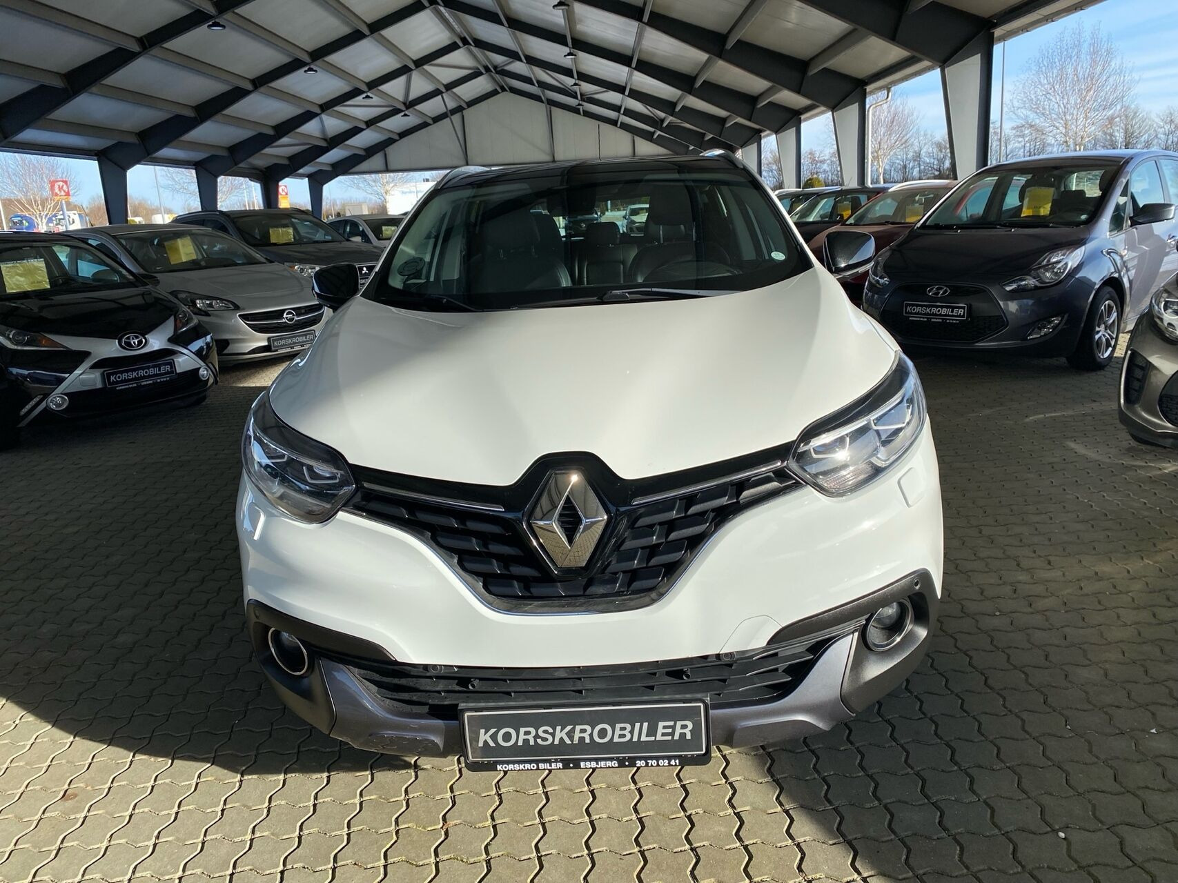 Hvid Renault Kadjar fra 2018