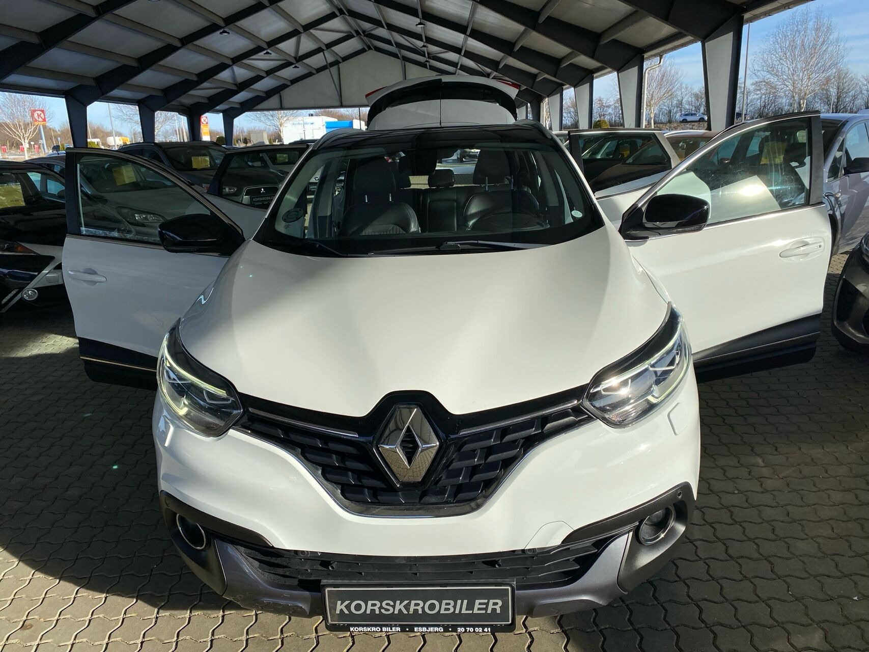 Hvid Renault Kadjar fra 2018