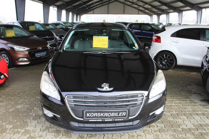 Sort Peugeot 508 fra 2011