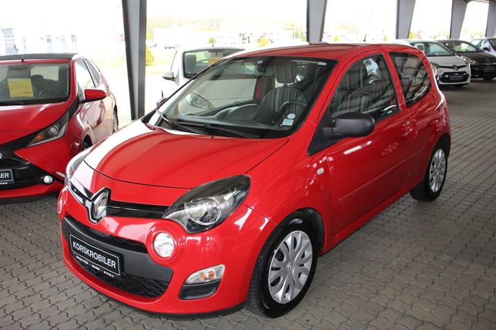 Rød Renault Twingo fra 2013