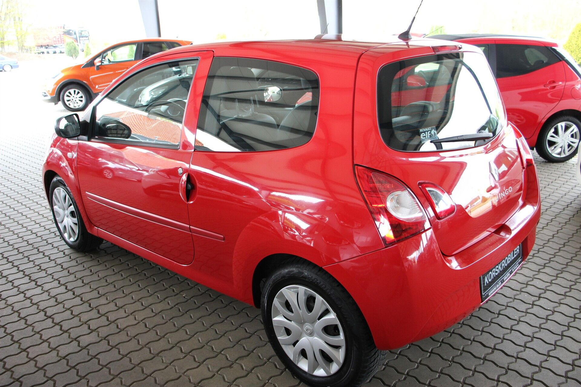 Rød Renault Twingo fra 2013