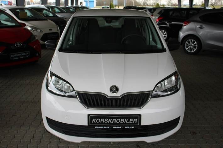 Hvid Skoda Citigo fra 2017