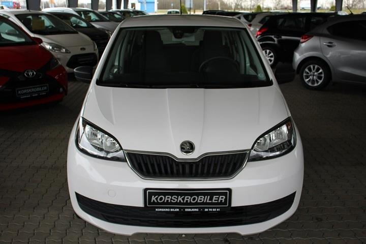 Hvid Skoda Citigo fra 2017