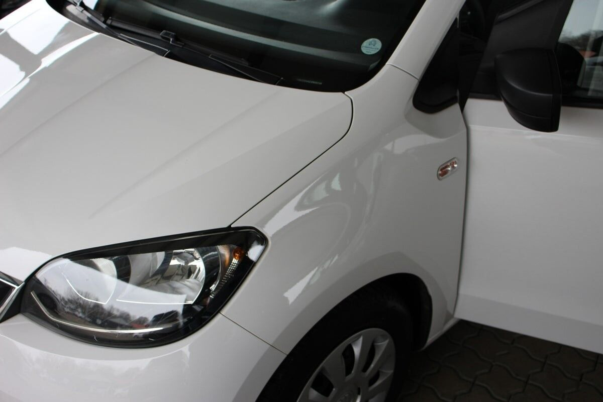 Hvid Skoda Citigo fra 2017