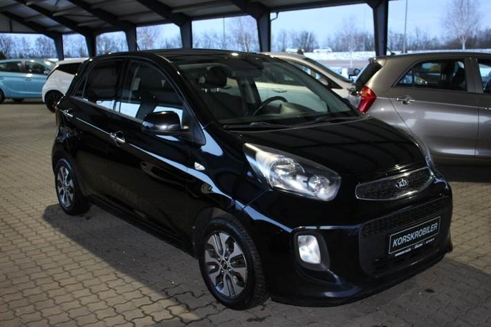 Sort Kia Picanto fra 2016 set udefra