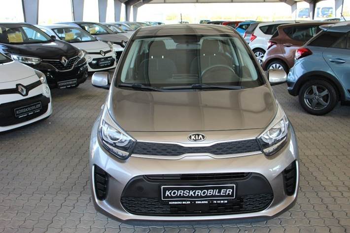 Grå Kia Picanto fra 2018