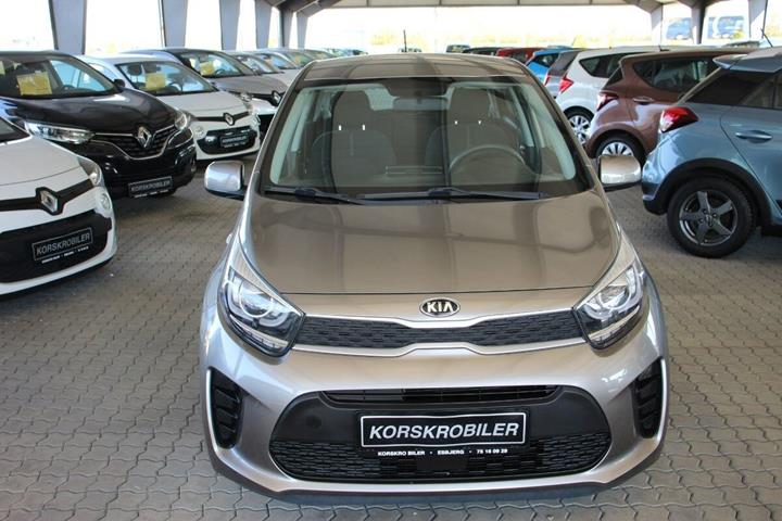 Grå Kia Picanto fra 2018