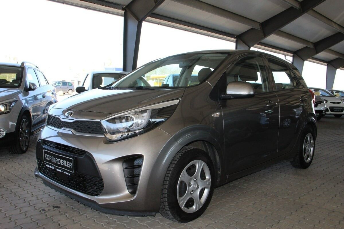 Grå Kia Picanto fra 2018