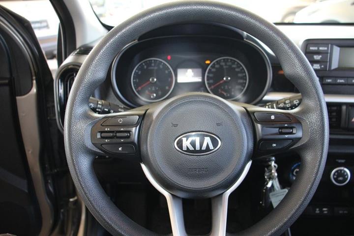 Grå Kia Picanto fra 2018