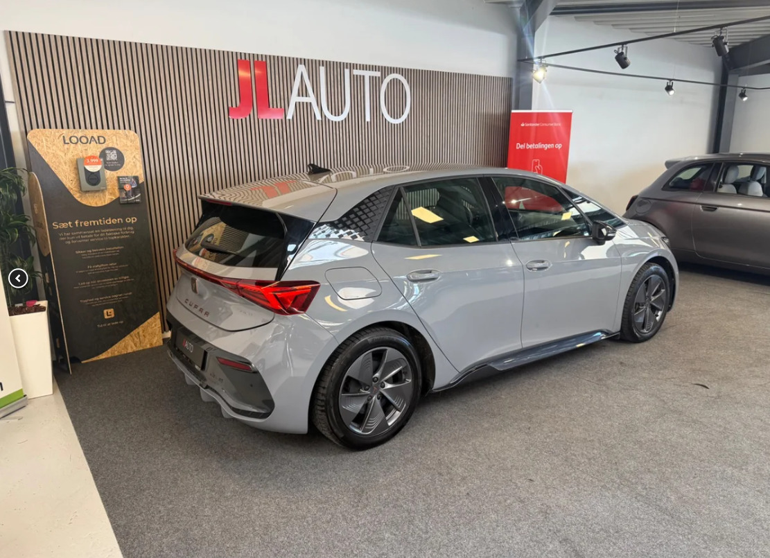 Grå Cupra Born fra 2024
