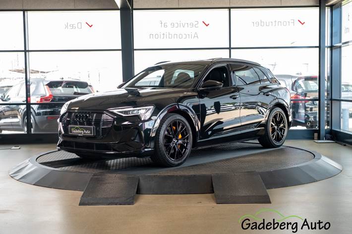 Sort Audi e-tron fra 2022
