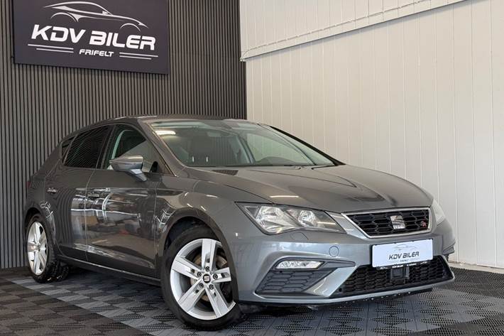 Sølv Seat Leon fra 2017
