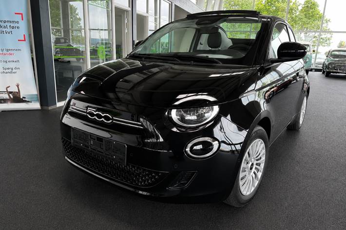 Sort Fiat 500e fra 2023