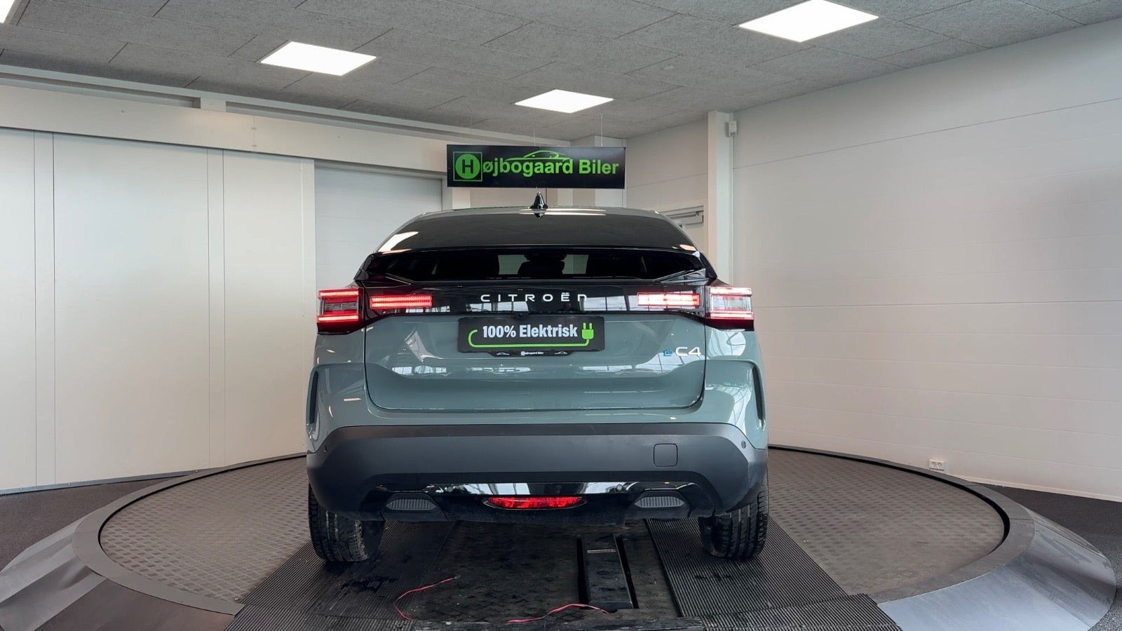 Grøn Citroën ë-C4 fra 2025