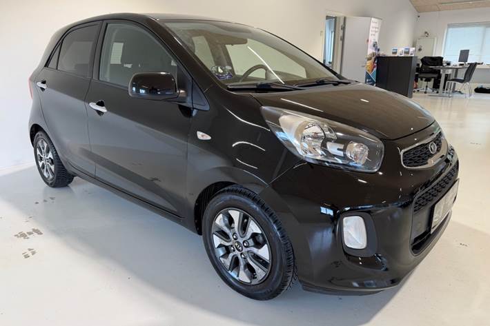 Sort Kia Picanto fra 2016 set udefra