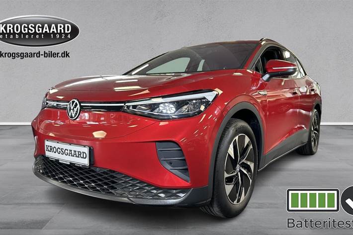 Rød VW ID.4 fra 2022