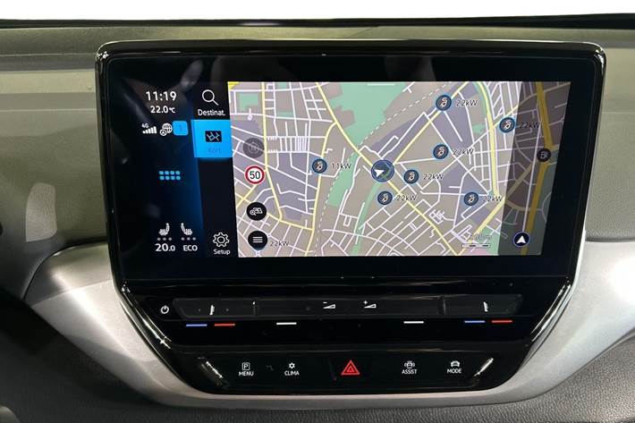 Rød VW ID.4 fra 2022