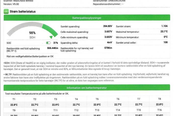 Hvid Volvo XC40 fra 2024
