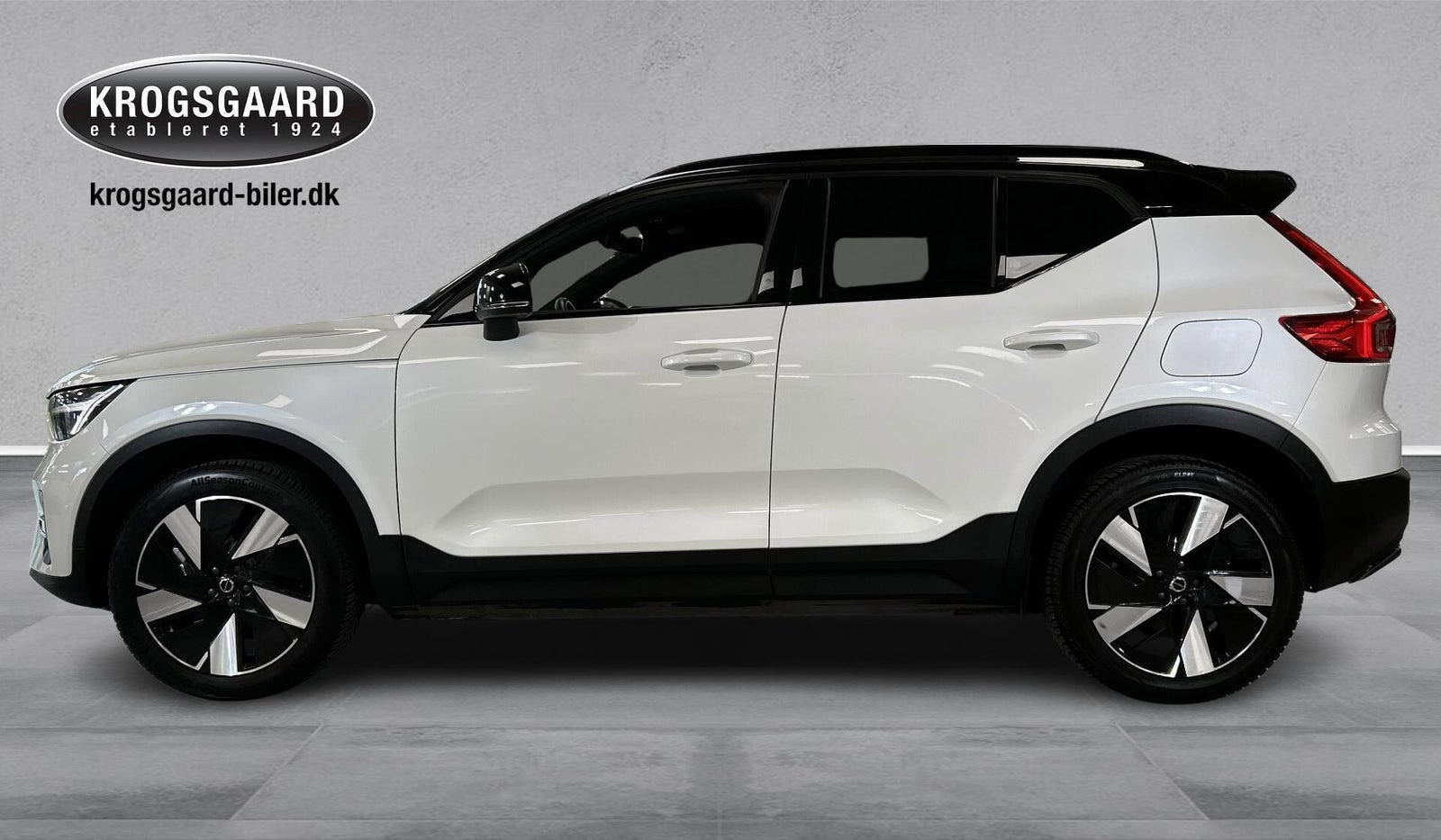 Hvid Volvo XC40 fra 2024