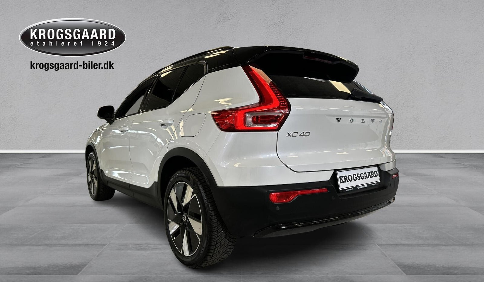 Hvid Volvo XC40 fra 2024