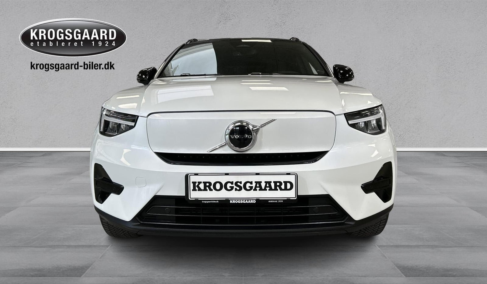 Hvid Volvo XC40 fra 2024