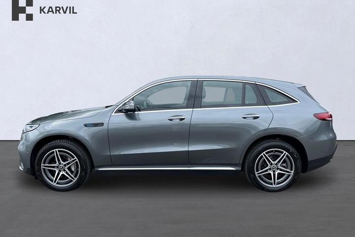 Grå Mercedes EQC400 fra 2023