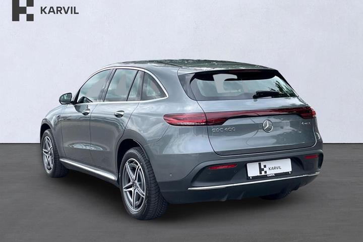 Grå Mercedes EQC400 fra 2023